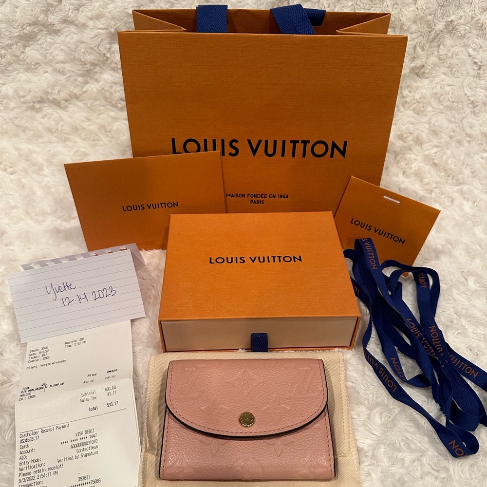 Louis Vuitton Rosalie coin purse